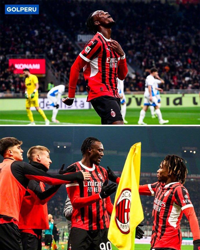 意甲赛场实录：AC米兰艰难取胜