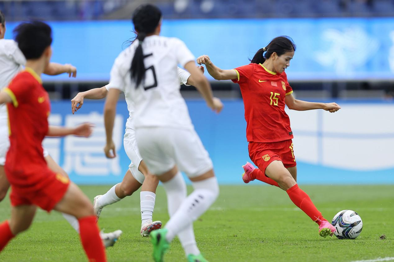 女足国际比赛中,中国队获胜 女足国际比赛中,中国队获胜