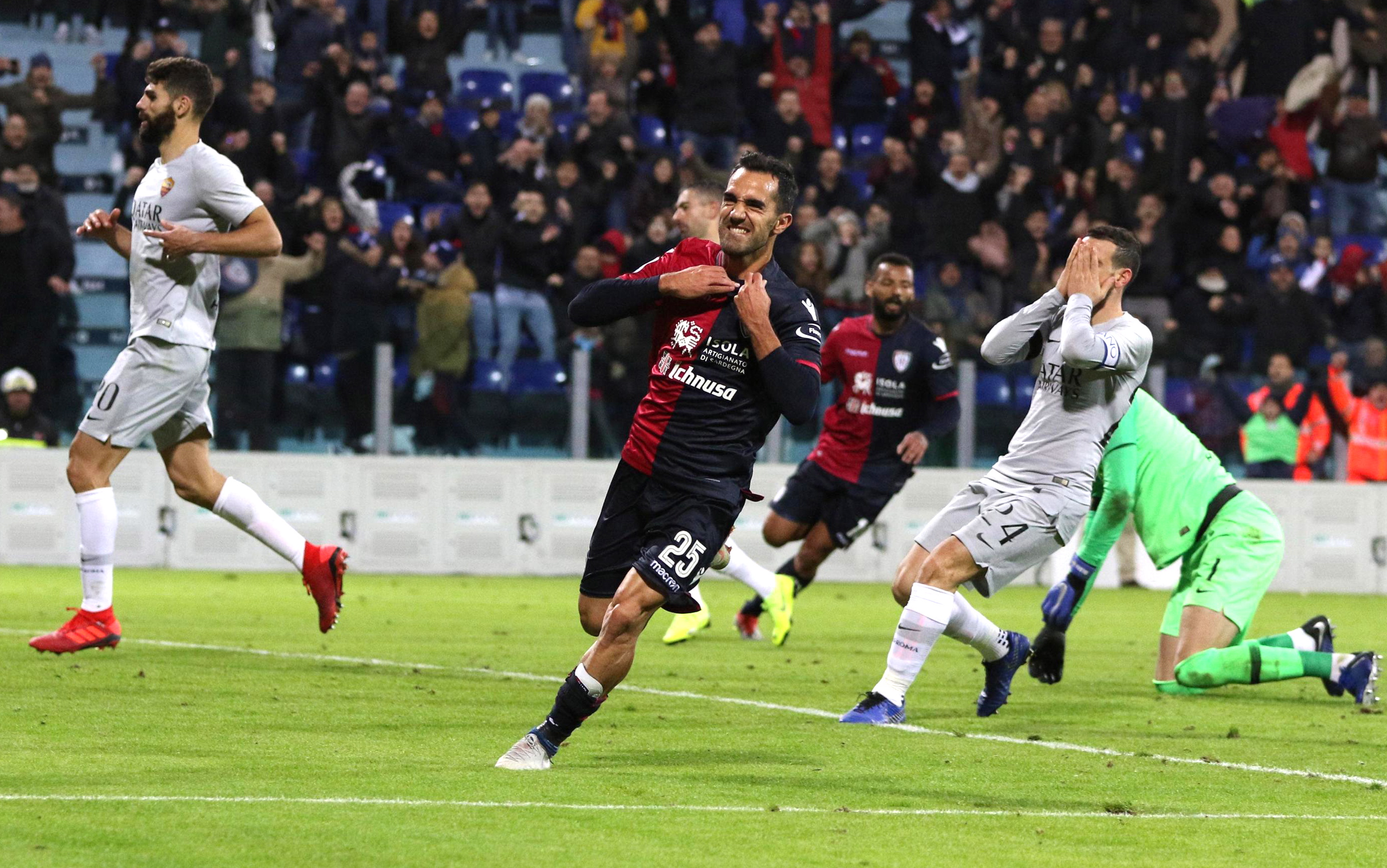 卡利亚里战平对手，深陷保级泥潭