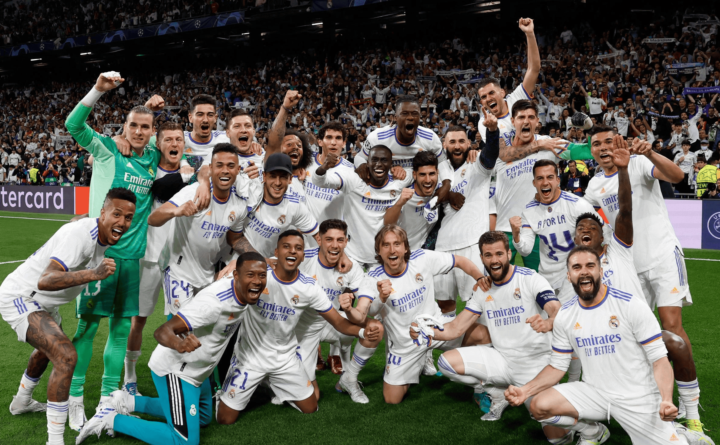 皇家马德里主场全取三分，实力雄厚