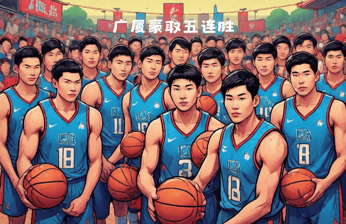 广厦男篮豪取五连胜，总决赛在握