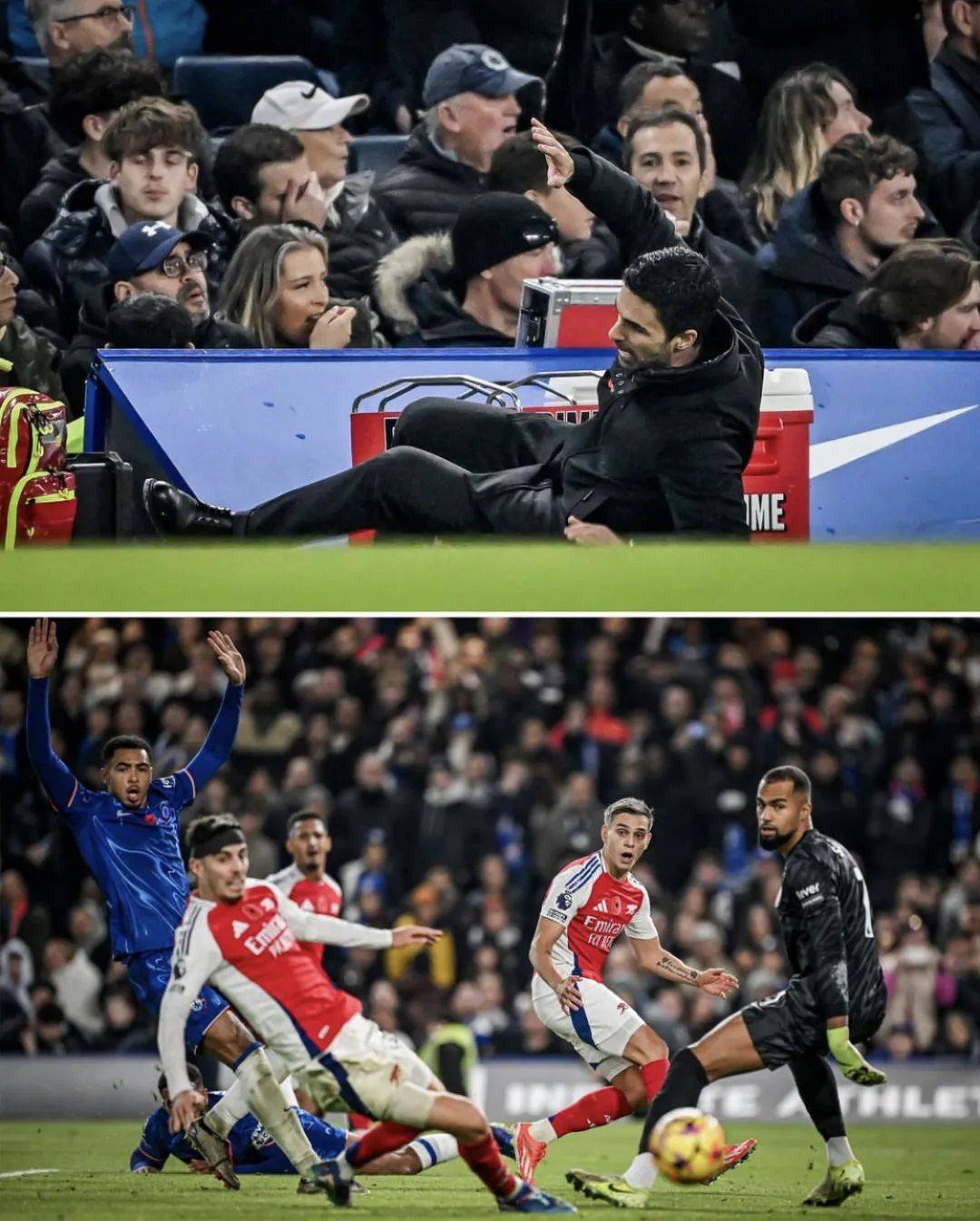 阿森纳靠着精湛表现反超领先对手