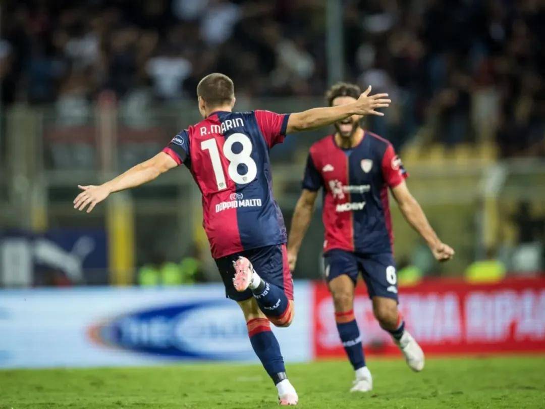 卡利亚里客场逆转尤文图斯，收获意外胜利
